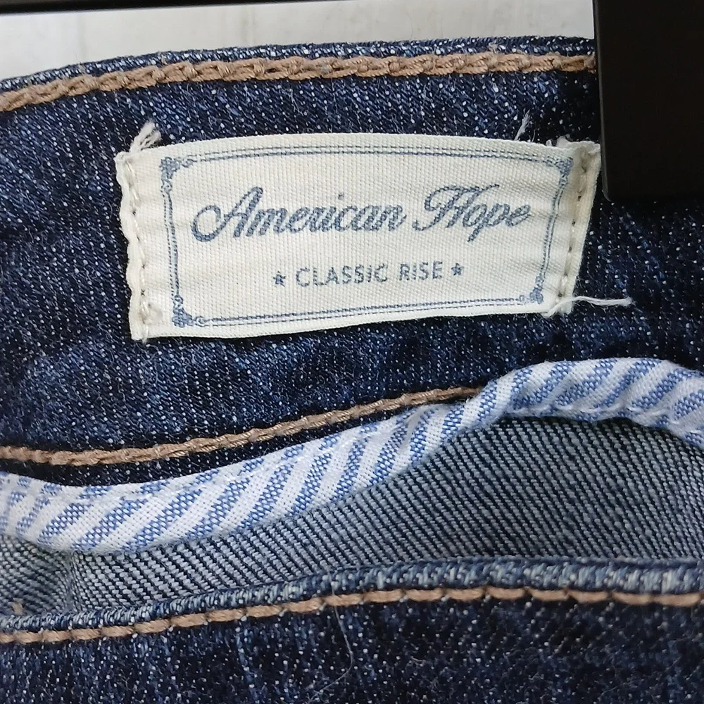 TOMMY HILFIGER Cropped Denim Jeana SZ 14 - Picture 7 of 8